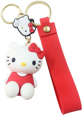 PEARLISH Cute Kitty 3D Keychain Key Chain