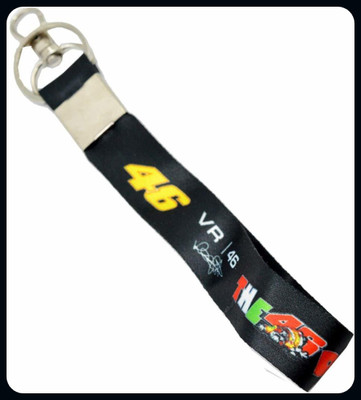 Meeko.com Black Quality Fabric 46 VR Hook-A Key Chain
