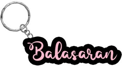 SY Gifts BPK Balasaran Name Keychain Key Chain
