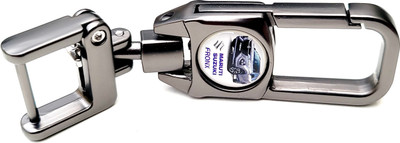 ADOREAL SUZUKI FRONX METALLIC KEYCHAIN AND KEYRING WITH CAR LOGO Key Chain