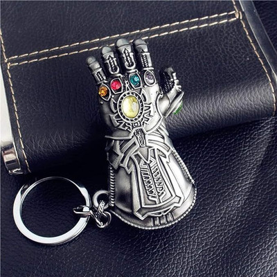 GKM Avengers Thanos Gunmetal hand high quality keychain Key Chain