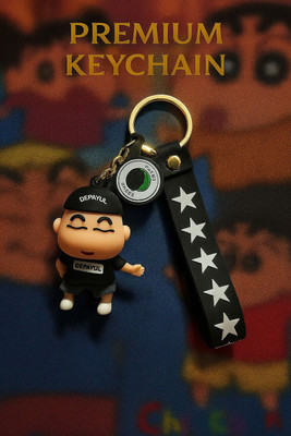 World Gift Mart Shinchan Modern Keychain for Bags & Bikes | Best gift for shinchan Fan Key Chain