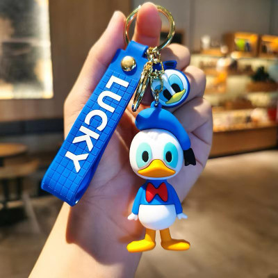 TRYITSNOW DONALD DUCK 3D KEY CHAIN IN PREMIUM SILICON/PREMIUM RUBBER GIFT Key Chain Key Chain