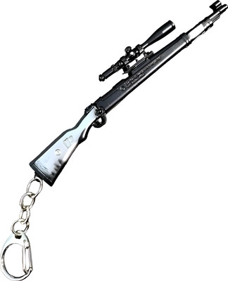 MAG BEE PUBG kar98 (Black-Grey -multicolour) - special edition-kC455 Key Chain