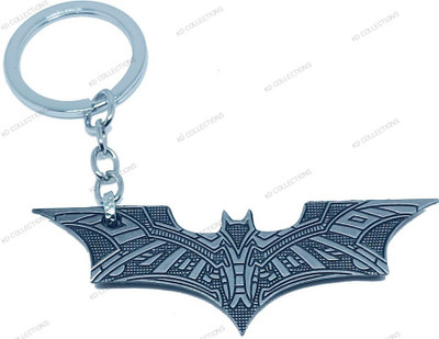 kd collections KD-174 Batman Keychain For Bike & Cars - Grey Color Key Chain