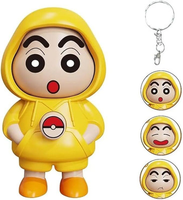 MSVTRADESS Shinchan Face Expression Changing Keychain – Super Cute Key Chain