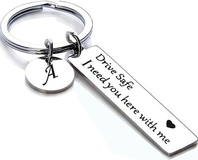 MOHIT CRAFT Drive Safe Keychain For Boyfriend,Valentine's Day Gifts For Boyfriend Key Chain