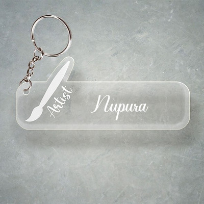 SY Gifts D2 Artist Keychain With Nupura Name Key Chain