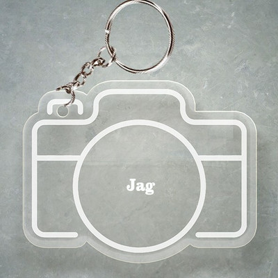 SY Gifts 1 Jag Name Keychain With Camera Design Key Chain