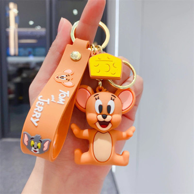 WEZO Jerry 3D Keychain Cartoon Characters(Pack of 1) Key Chain