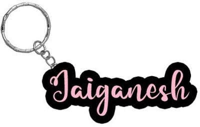 SY Gifts BPK Jaiganesh Name Keychain Key Chain