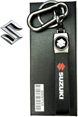 FLAMBE Suzuki Car and Bike Logo Belt Keychain Key Chain