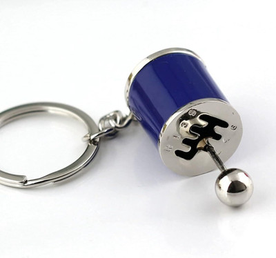 gtrp Gear Transmission Fidget Keychain Creative Auto Part Model Six-Speed 68 Key Chain