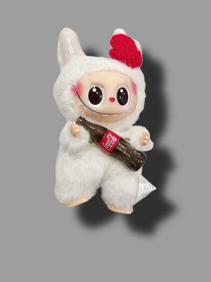 Pop Mart Labubu Monsters COCA-COLA Series-Vinyl Face Blind Box (Multicolor) Key Chain