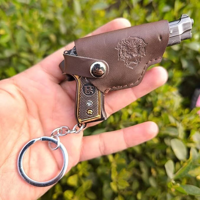 gtrp PUBG Star Gun Metal Gun Replica Pistol Keychain 01 Key Chain