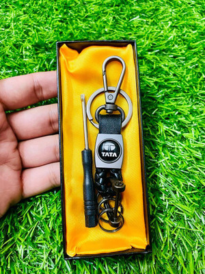 GKM Tata Car premium quality keyring with pechkas Key Chain