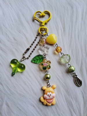 Lily Super Store Handmade Bag Charm/ Key Chain