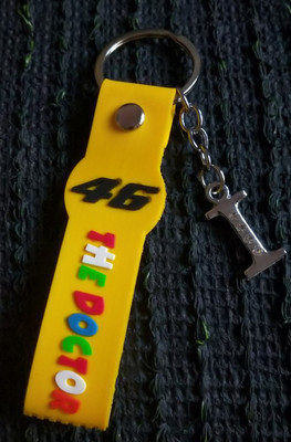 Meeko.com I Letter With Vr46 Patti Key Chain 2a Key Chain