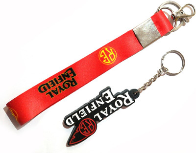 ShopTop fabric Id tag full red R-E and rubber R-E 2023 Key Chain
