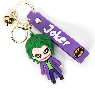 gtrp Action Character 3D Rubber Silicone Keychain For Car & Bike 036 Key Chain