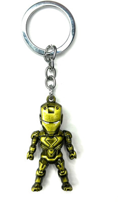FLAMBE Marvel Avengers Iron Man Logoi Keychain Key Chain