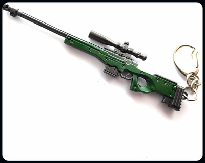 BBG BBG_Pubg-AWM-Green-Gun-Chaine-A Key Chain