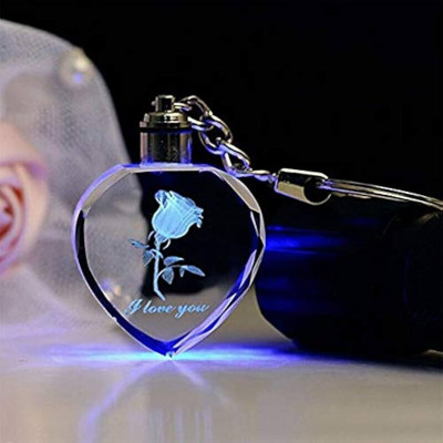 Picture Affaiars production Personalized LED Keychain Keyring customized Photo Printed Crystal A32 Key Chain