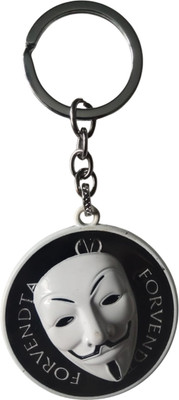 Zest4u New V for Vendetta Metal Rotating Model Keychain Key Chain