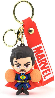 Keychain gallery Super Hero With Dynamic Action Packed Design 3D Silicon key chain Key Chain