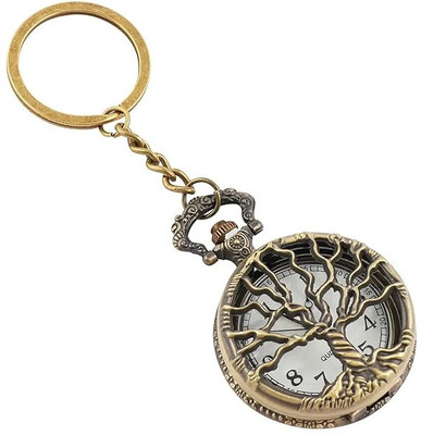 gtrp Tree Premium Pocket Watch Metal Keychain Retro Vintage Key Chain