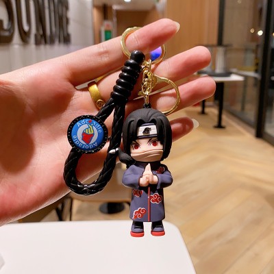 GINOYABROTHERS Cute Cartoon Keychain Silicone Unbrekable 3D Character Keyring for Kids Key Chain