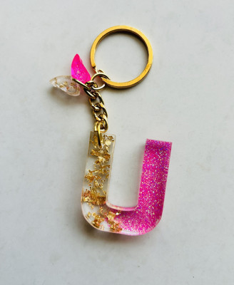 YARA CREATION U Pinkgold Key Chain