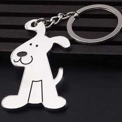 Jainsburys Cute Dog Metal Keychain & For Dog Lovers Keychain Key Chain