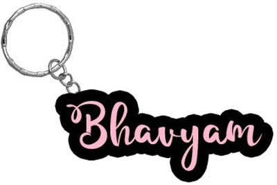 SY Gifts BPK Bhavyam Name Keychain Key Chain