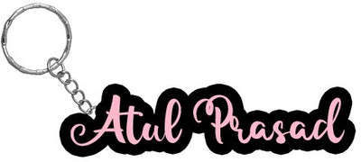 SY Gifts BPK Atul Prasad Name Keychain Key Chain