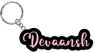SY Gifts BPK Devaansh Name Keychain Key Chain