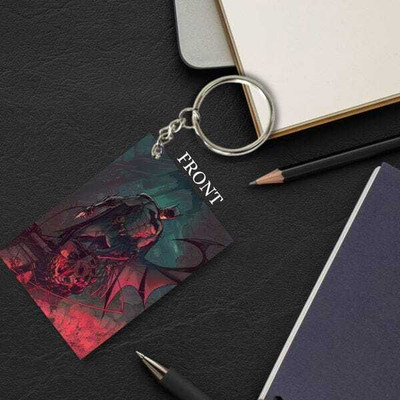 MITTRA Indiacraft DC Unique Style 4 pcs Combo Keychain Key Chain