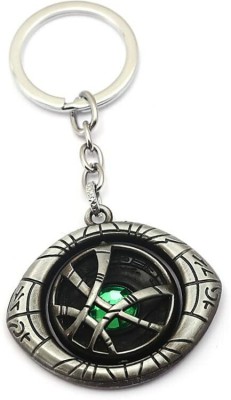 Deethyas Fashion Avengers Super Hero Metal Doctor strange eye of Agamotto Rotating 360 Degree Key Chain