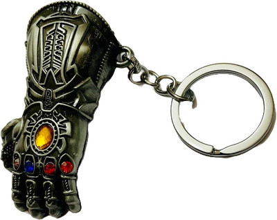 GKM Avengers Thanos Hand Infinity stone Gunmetal premium quality keychain Key Chain