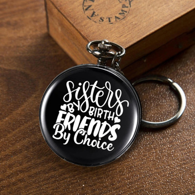GT Gala Time Pocket watch keyachain Creative Rakshabandan Gift (Unique Gift) Sister BY Birth Key Chain