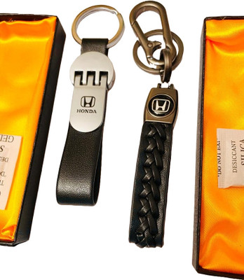 BBG NEW_Honda Car premium quality stripped hook keychain combo set key ring Key Chain