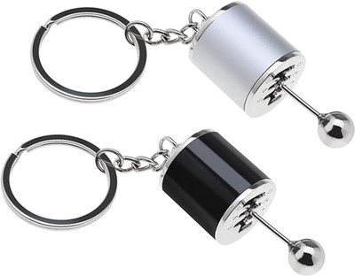 gtrp Gear Transmission Fidget Keychain Creative Auto Part Model Six-Speed 76 Key Chain