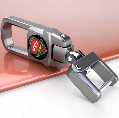 NIVIZEN New HeavyDuty Metal Suitable For Apprilia Scooty Bikes,360Degree Rotating Spring Key Chain