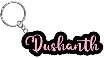 SY Gifts BPK Dushanth Name Keychain Key Chain