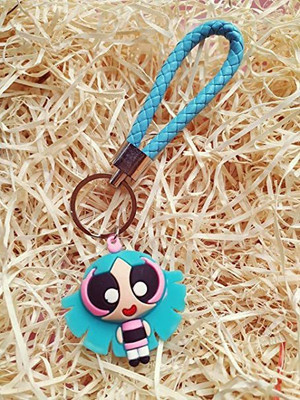 gtrp 3D Silicone KeyChains | High Quality Premium (Bliss Powerpuff) Key Chain
