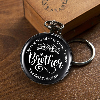 GT Gala Time Pocketwatch keyachain Creative Gift to brother(Unique Gift)Brother crime partner Key Chain