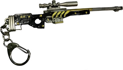 MAG BEE PUBG AWM Sniper Gun- Dragon Finish Key Chain