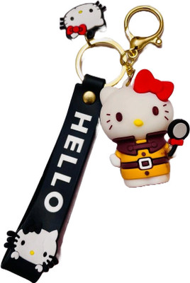 BBG NEW_Cute Cat Hello Kitty premium quality keychain with hook Key Chain