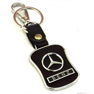 Jainsburys Benz Logo Leather Hook Keychain & Best Quality Keychain Key Chain