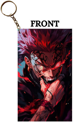 Hariyaali Enterprises LLP Jujutsu Kaisen SUKUNA IS MAD Key Chain